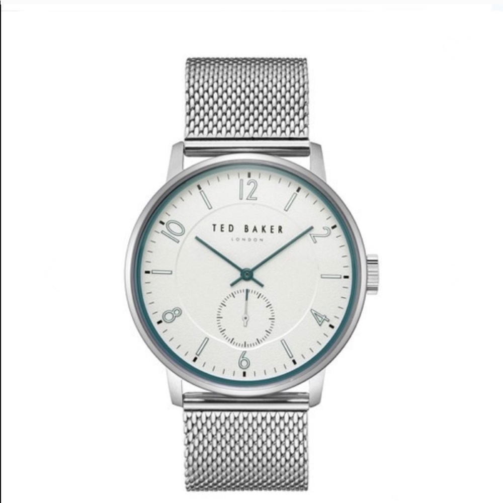 TED BAKER LONDON MEN’S OWEN MESH BRACELET WATCH